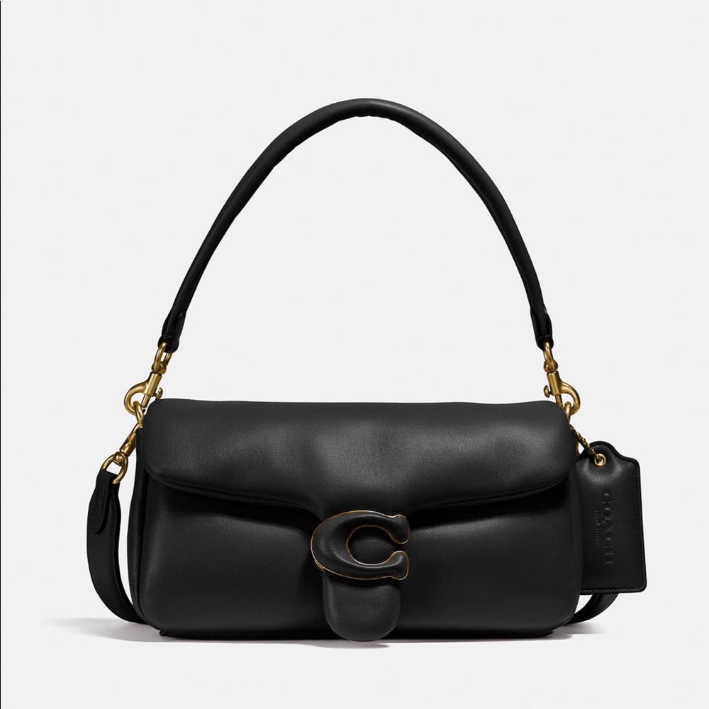 Coach Black Tabby Pillow Black bag NWOT